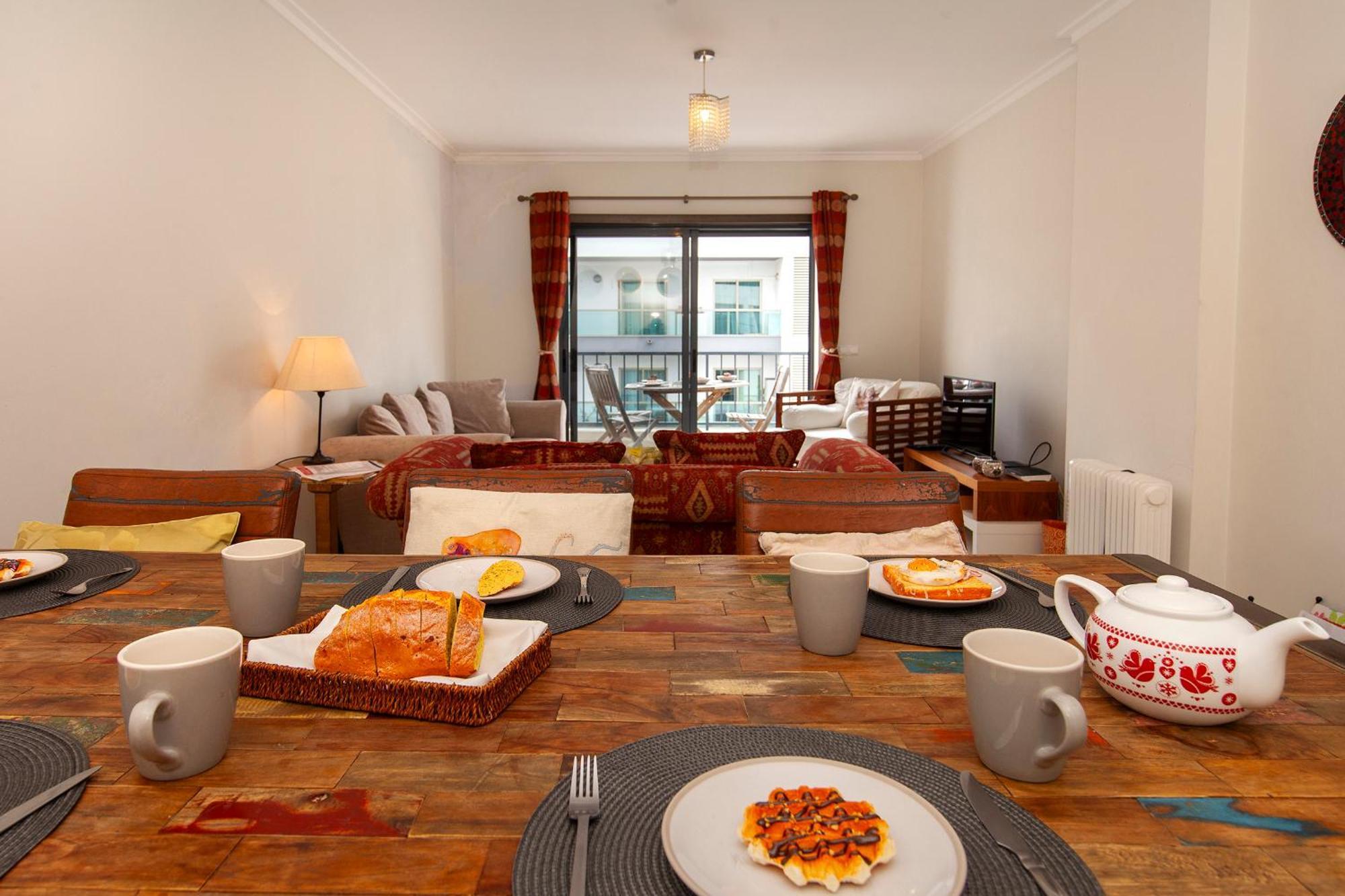 B04 - Luxury 2 Bed W Terrace Pool Apartment Lagos Bagian luar foto