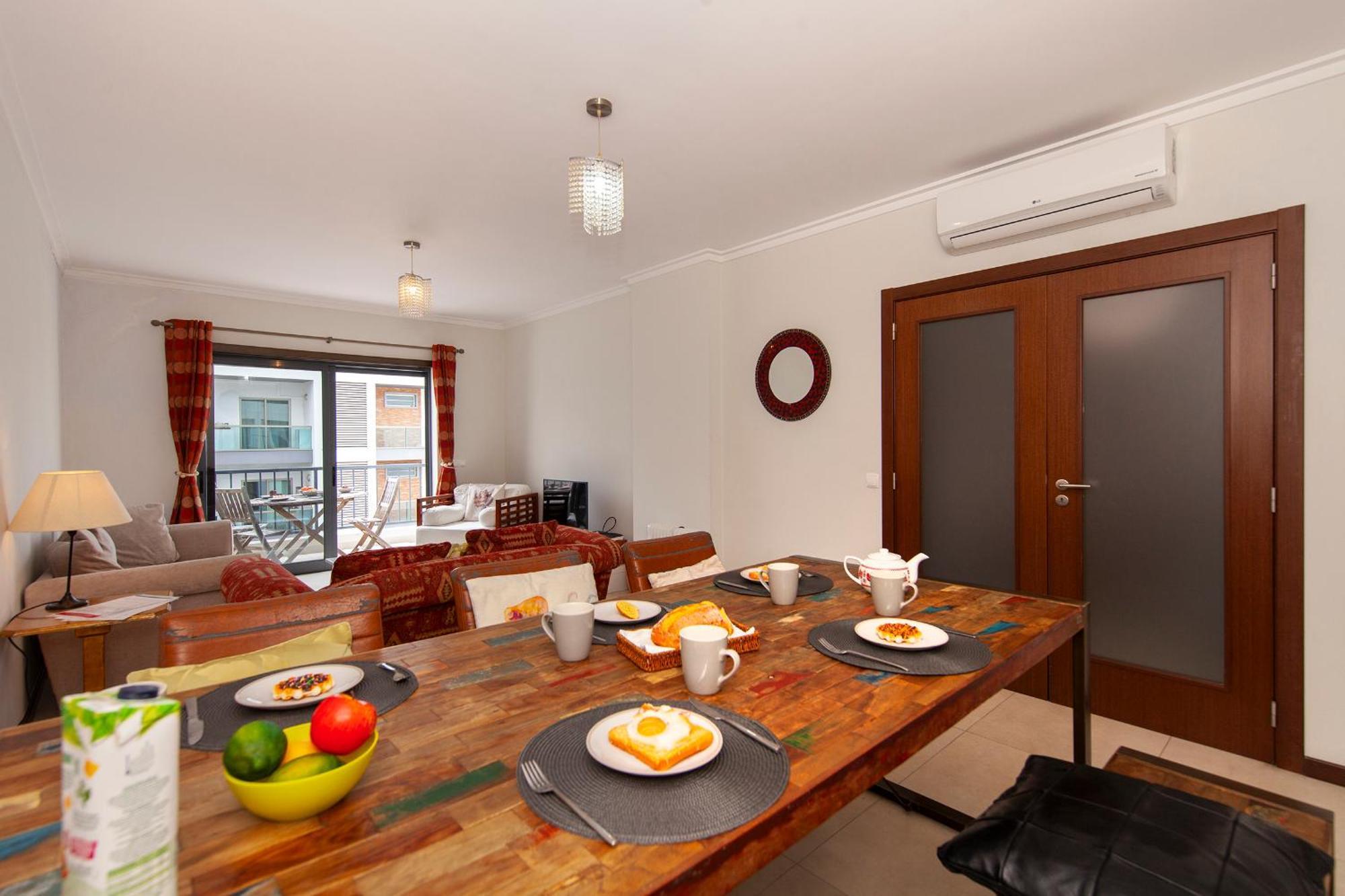 B04 - Luxury 2 Bed W Terrace Pool Apartment Lagos Bagian luar foto